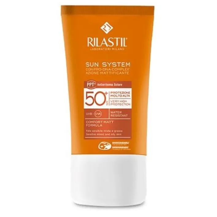 Rilastil Sun System Comfort Matt Formula SPF 50+ Emulsione Solare 40 ml