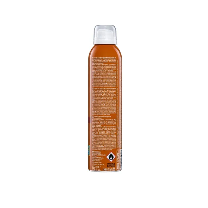 Rilastil Sun System Solare Spray Trasparente Protezione Molto Alta SPF 50+ 200 ml