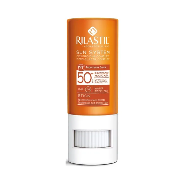 Rilastil Sun System Solare Stick Labbra Zone Sensibili SPF 50+ 8,5 ml