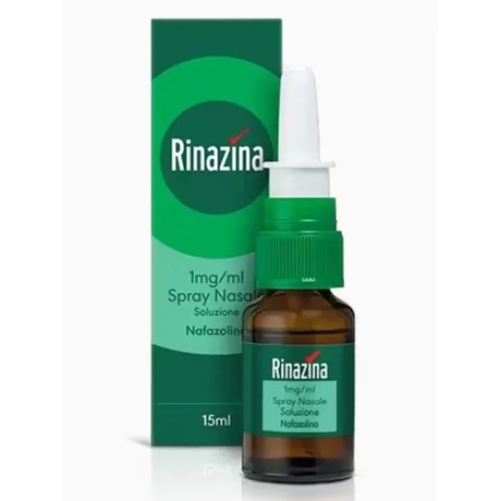 Rinazina Spray Nasale 0,1% 15 ml - Decongestionante