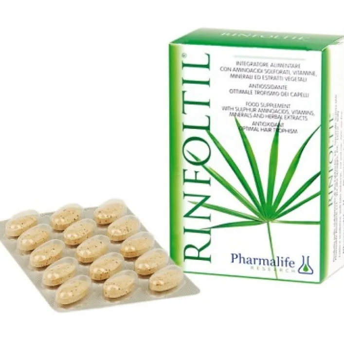 Rinfoltil 60 Compresse - Integratore Capelli e Unghie