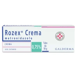Rozex Crema Dermatologica 0,75% Metronidazolo 50grammi