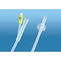 Safety Catetere Foley in Lattice Siliconato a 2 Vie Diametro CH16