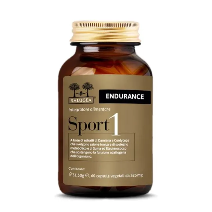 Salugea Sport1 Endurance 60 capsule - Integratore Tonico Adattogeno
