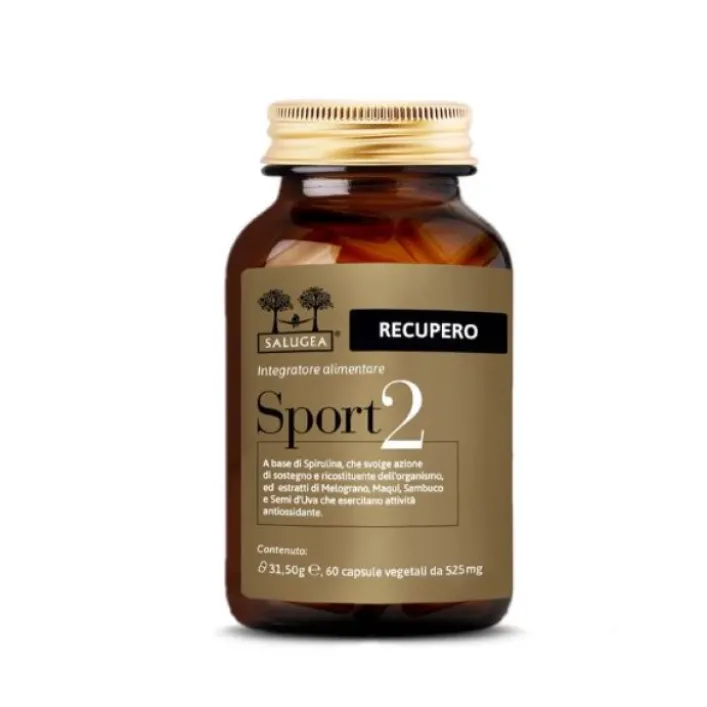 Salugea Sport 2 Recupero 60 capsule - Integratore Recupero Muscolare Sportivo