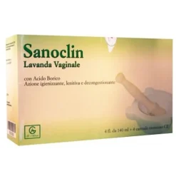 Sanoclin Lavanda Vaginale 4 Flaconi da 140 ml