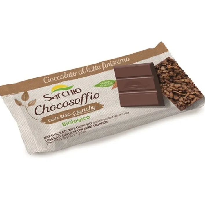 Sarchio Soffio di Riso Cioccolato al Latte 25 grammi