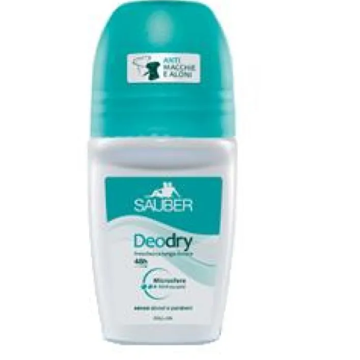 Sauber DeoDry Roll-On Protezione Lunga Durata 50 ml