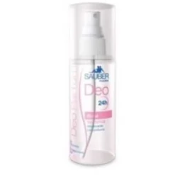 Sauber DeoParfum 24h Rosa Deodorante Donna Pelle Sensibile 100 ml