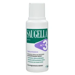 Saugella Acti3 Detergente Intimo con Tripla Protezione 250 ml