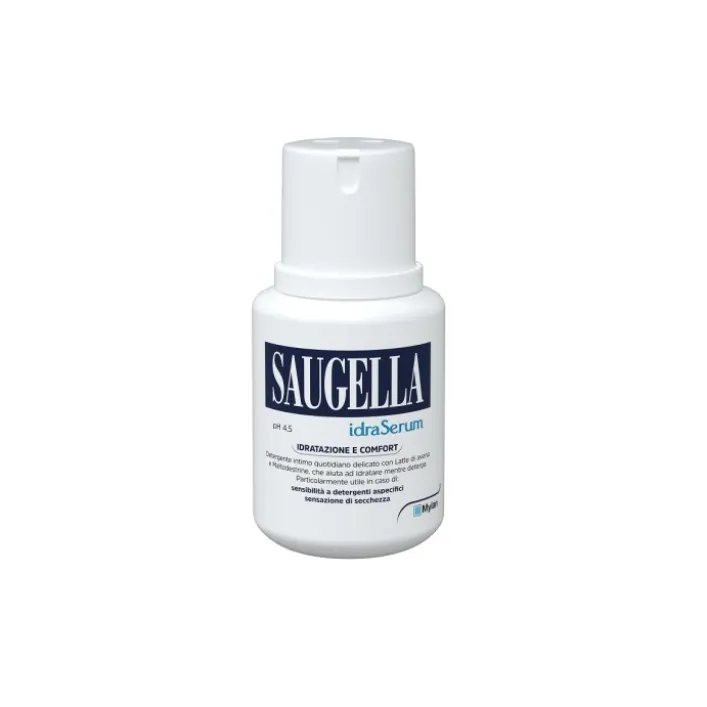 Saugella Idraserum Detergente Intimo Emolliente 100 ml