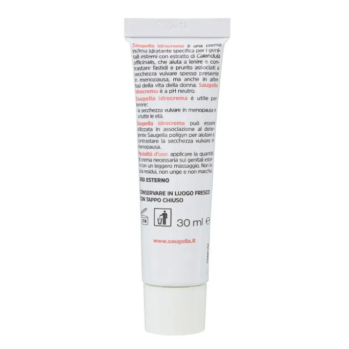 Saugella IdroCrema Intima Idratante e Lenitiva 30 ml