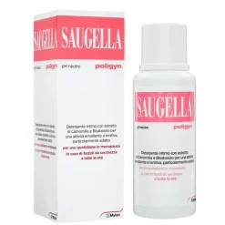 Saugella Poligyn Detergente Intimo Ad Azione Emolliente E Lenitiva Contro Fastidi E Pruriti Intimi 250 ml
