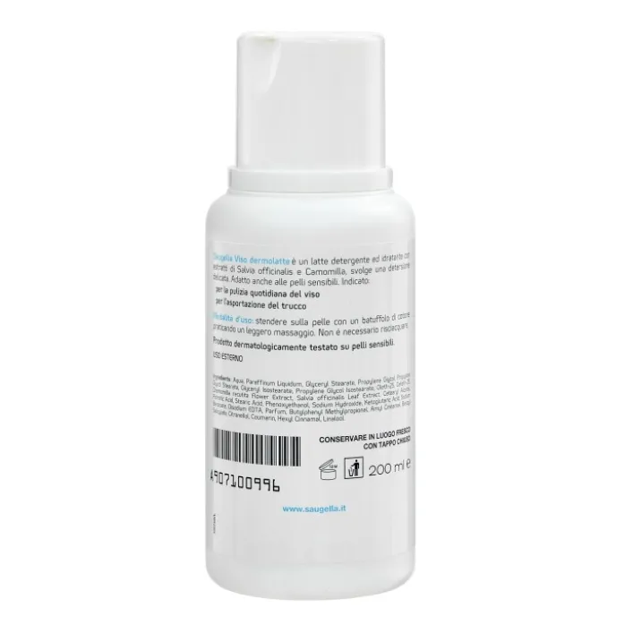 Saugella Viso DermoLatte Detergente 200 ml