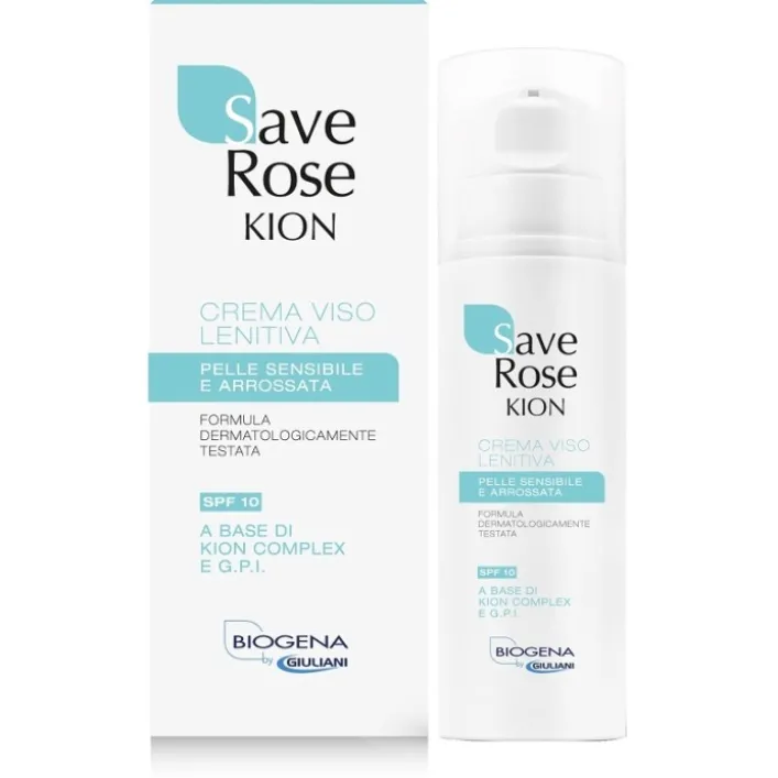 Save Rose Kion Crema Viso Lenitiva Disarrossante 50 ml