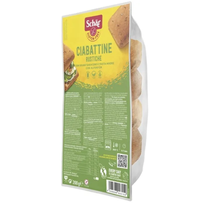 Schar Ciabattine Rustiche 200 grammi