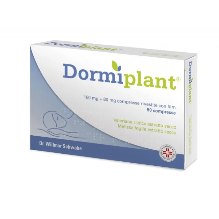 Schwabe Dormiplant per il Sonno 160 + 80 mg 50 Compresse