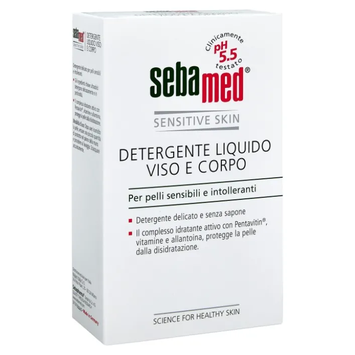 Sebamed Liquido Detergente Viso Corpo 200 ml