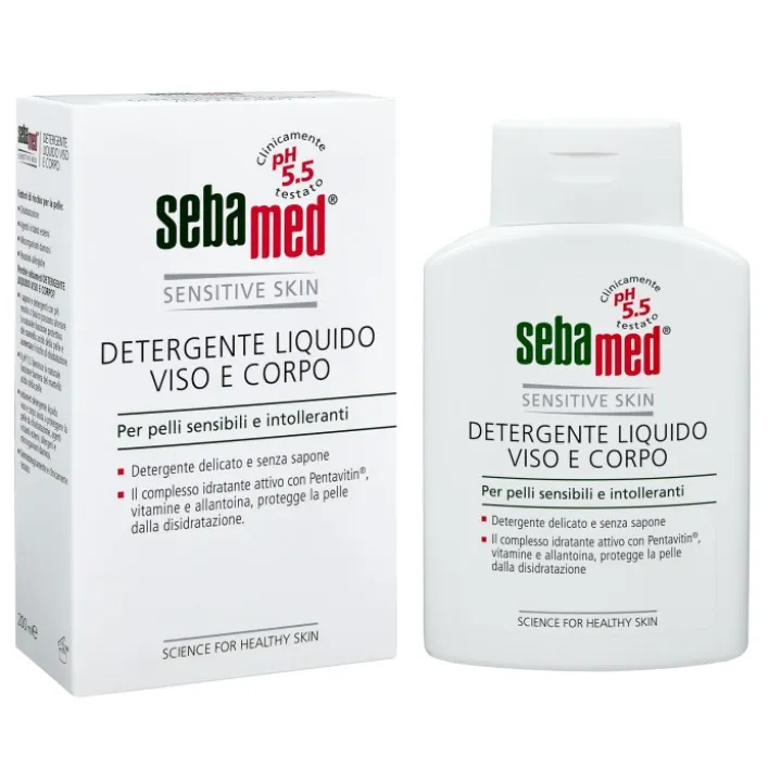 Sebamed Liquido Detergente Viso Corpo 200 ml