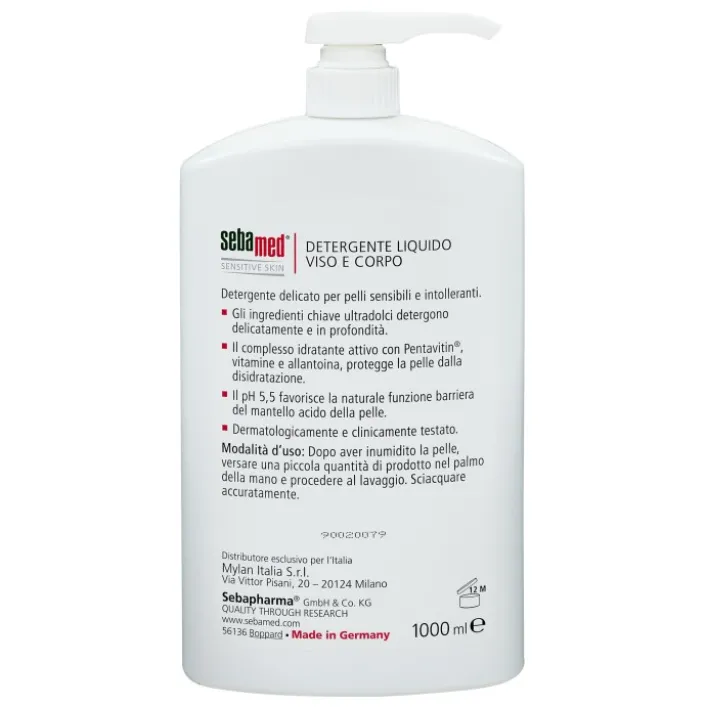 Sebamed Liquido Detergente Viso Corpo 1000 ml