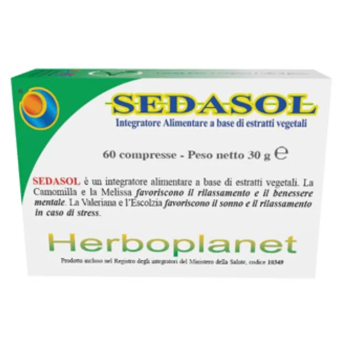 Sedasol 60 Compresse - Integratore Alimentare