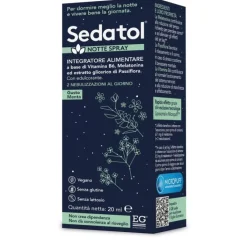 Sedatol Notte Spray 20 ml - Integratore Benessere Sonno e Rilassamento