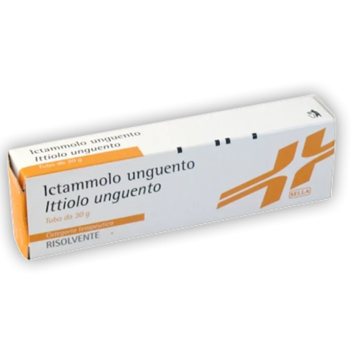 Sella Ictammolo 10% Ammonio Solfoittiolato Unguento 30 grammi