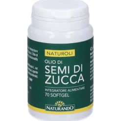 Semi di Zucca Naturando 70 capsule - Integratore Benessere Vie Urinarie e Prostata