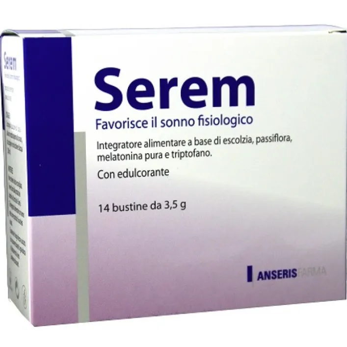 Serem 14 Bustine - Integratore Sonno