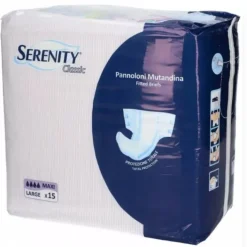 Serenity Classic Pannolone Maxi Taglia L 15 Pezzi