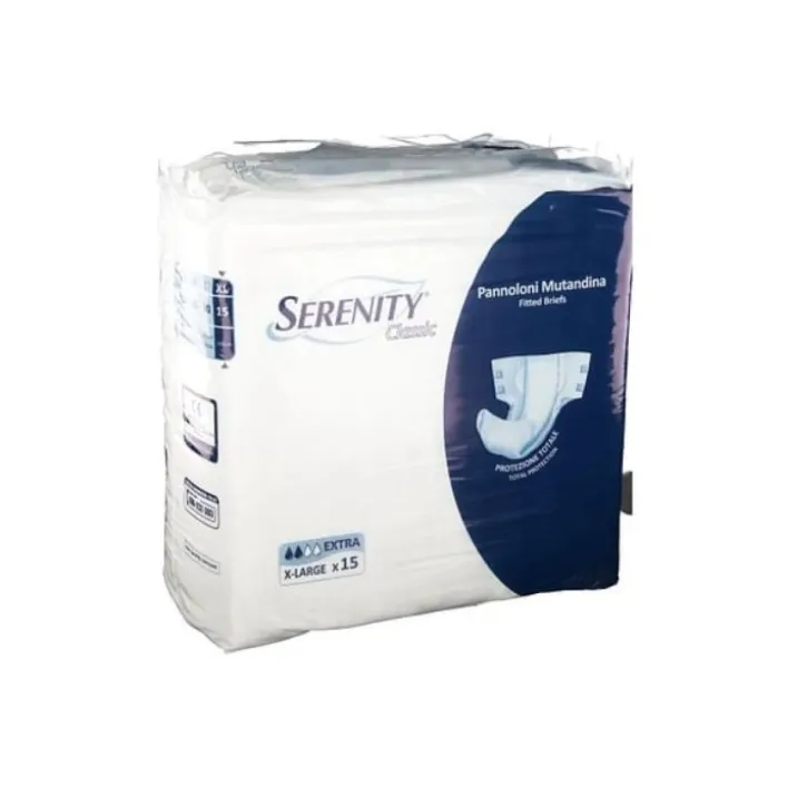 Serenity Classic Pannoloni Mutandina Extra XL 15 pezzi