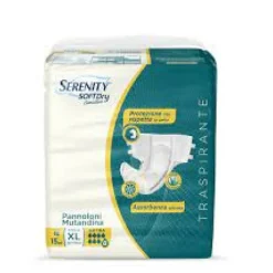 Serenity Pannolone Mutandina Sensitive Super taglia XL 15 pezzi