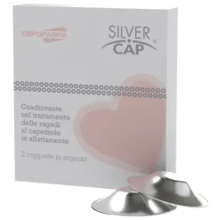 Silver Cap Coppette Copricapezzoli in Argento 2 Pezzi