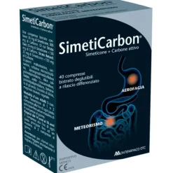 Simeticarbon 40 Compresse - Integratore Alimentare