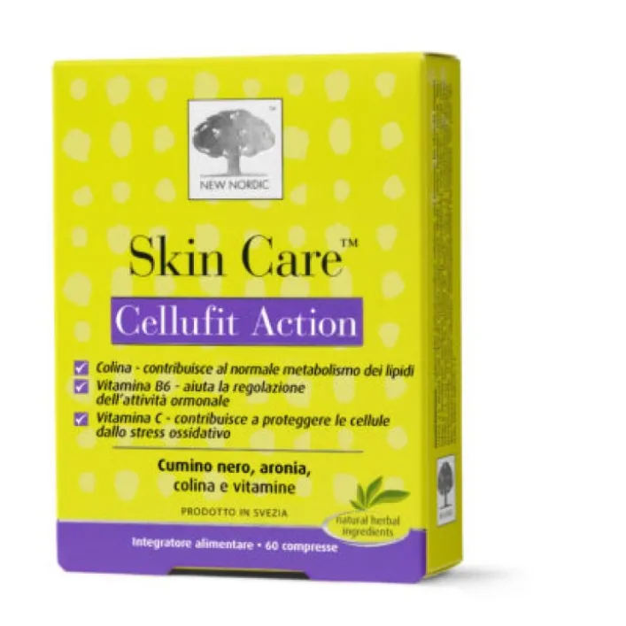 Skin Care Cellufit Action 60 Compresse - Integratore Alimentare