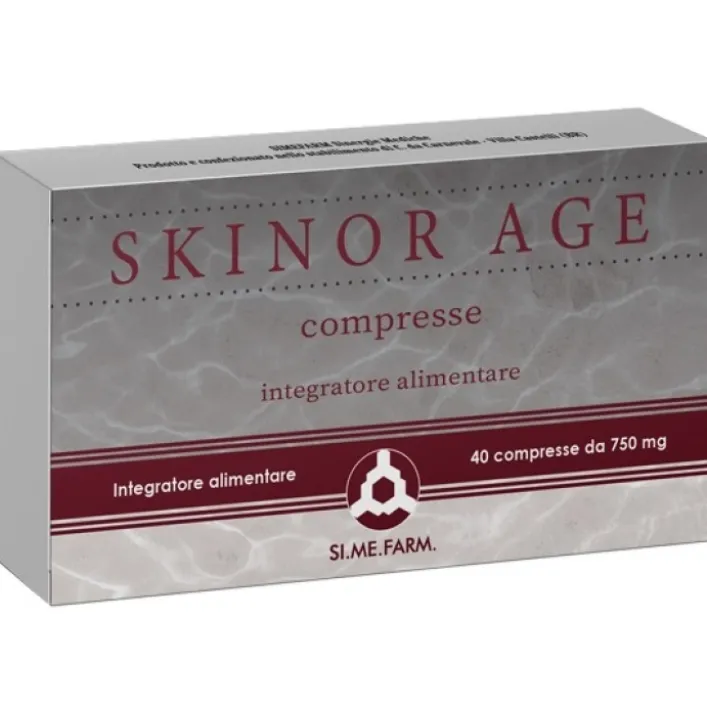 Skinor Age 40 Compresse - Integratore Alimentare