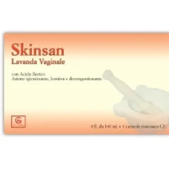 Skinsan Lavanda Vaginale 4 Flaconi da 140 ml