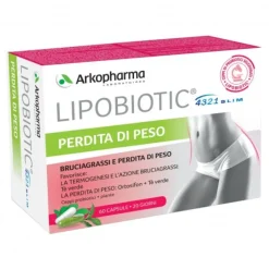 4321 Slim Lipobiotic 60 Capsule - Integratore Peso Corporeo