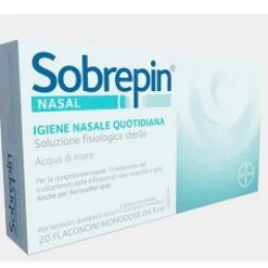 Sobrepin Nasal Soluzione Fisiologica Decongestionante Nasale 20 Flaconcini