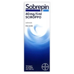 Sobrepin Sciroppo 40 mg/5 ml Sobrerolo Tosse 200 ml
