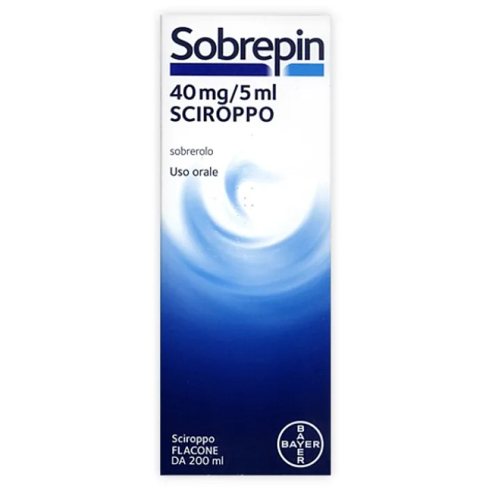 Sobrepin Sciroppo 40 mg/5 ml Sobrerolo Tosse 200 ml