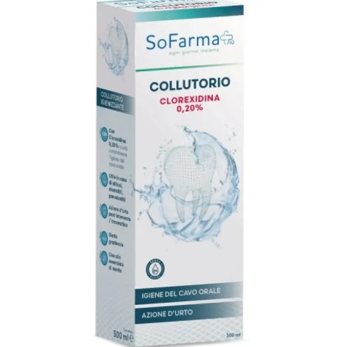Sofarma+ Collutorio con Clorexidina 0,20% 200 ml