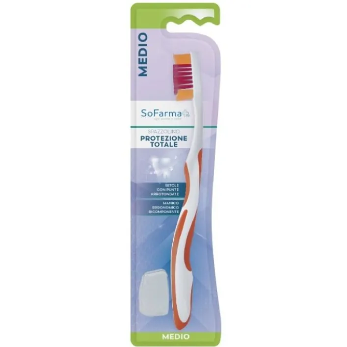 SoFarma+ Spazzolino Total Protection Setole Medie