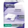 Soffisof Classic Traversa Per Incontinenza Super 80 x 180 cm 15 Pezzi