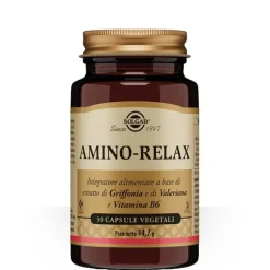 Solgar Amino Relax 30 capsule - Integratore Benessere Mentale