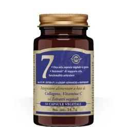 Solgar 7 30 Capsule Vegetali - Integratore Benessere Articolare
