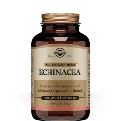 Solgar Echinacea 100 Capsule - Integratore Difese e Benessere Vie Respiratorie