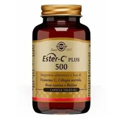 Solgar Ester C Plus 500 100 Capsule Vegetali - Integratore Vitamina C
