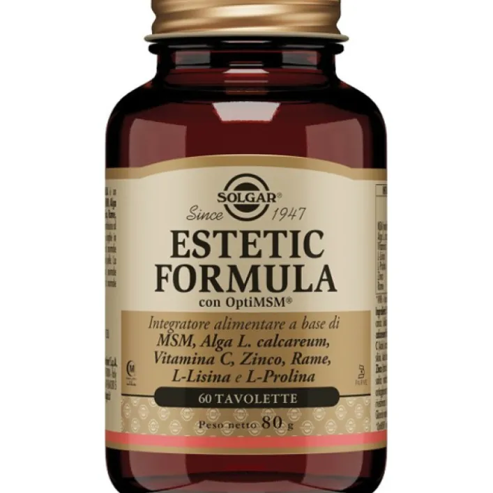 Solgar Estetic Formula 60 tavolette - Integratore Benessere Capelli e Unghie
