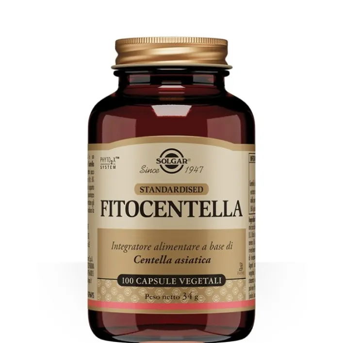 Solgar Fitocentella 100 Capsule - Integratore Anticellulite